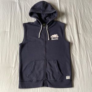Men’s Sleeveless Zip Hoodie